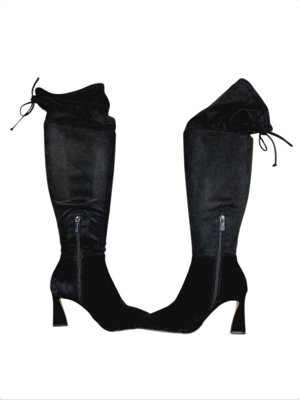 Vince Camuto Taplana Faux Suede Pointed Toe Over The Knee Boots 10